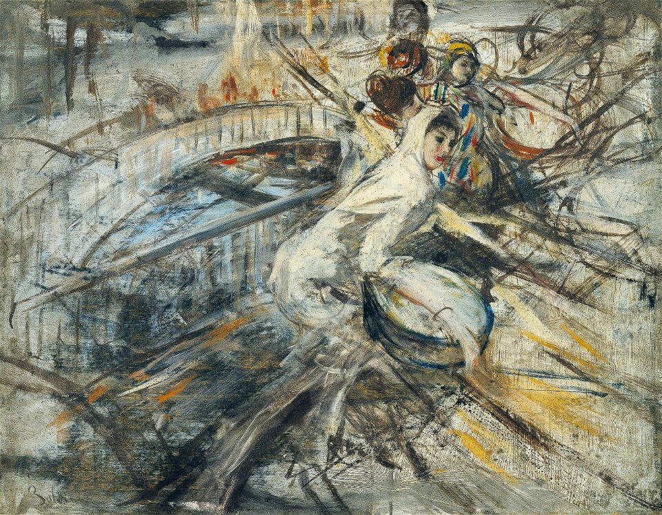 Boldini, Studio di donne a Venezia (1887 circa)