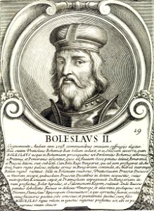 Boleslaus II (Benoît Farjat). Free illustration for personal and commercial use.