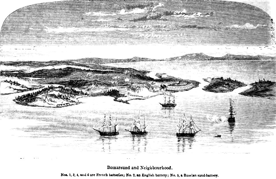 Bomareund and Neighbourhood. George Dodd. Pictorial history of the Russian war 1854-5-6