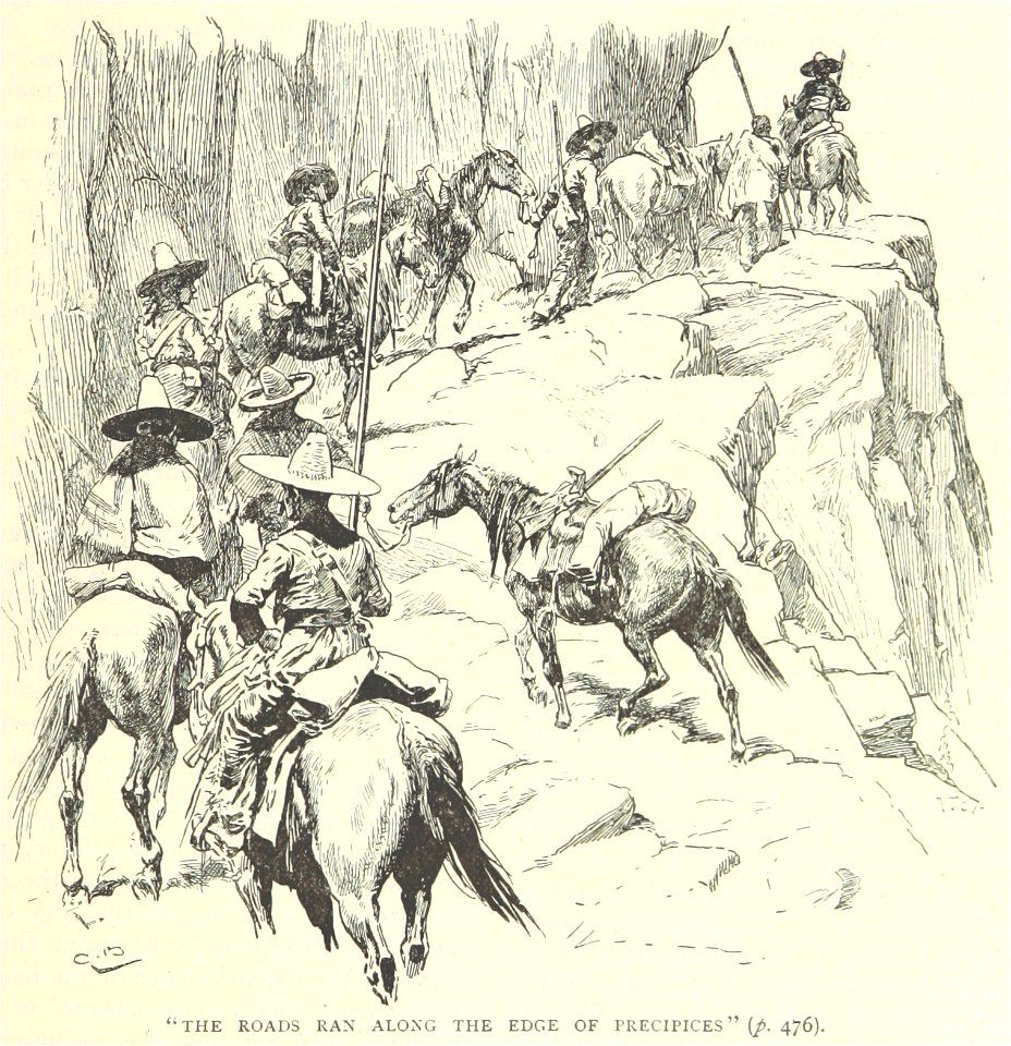 Bolivar's troops in the Cordillera Oriental