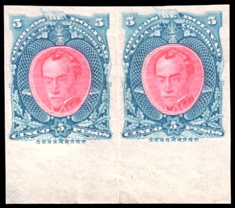 Bolivar 1882 Sc35a unused
