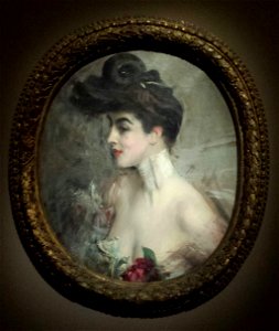 Boldini - Ritratto di Mme X., con collare di perline