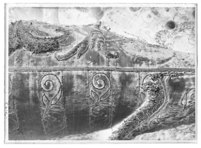 Bomsadel som användes av Gustav II Adolf i slaget vid Lützen 1632 - Livrustkammaren - 35188-negative