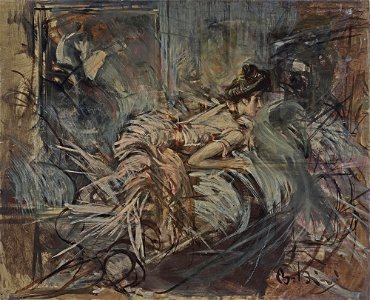 Boldini - The Artist's Model