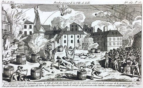 Bombardement de la ville de Lille - 1792