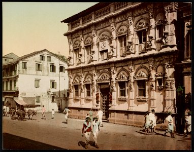 Bombay. Hindoo-temple in the Kalkadevi Road LCCN2017658170
