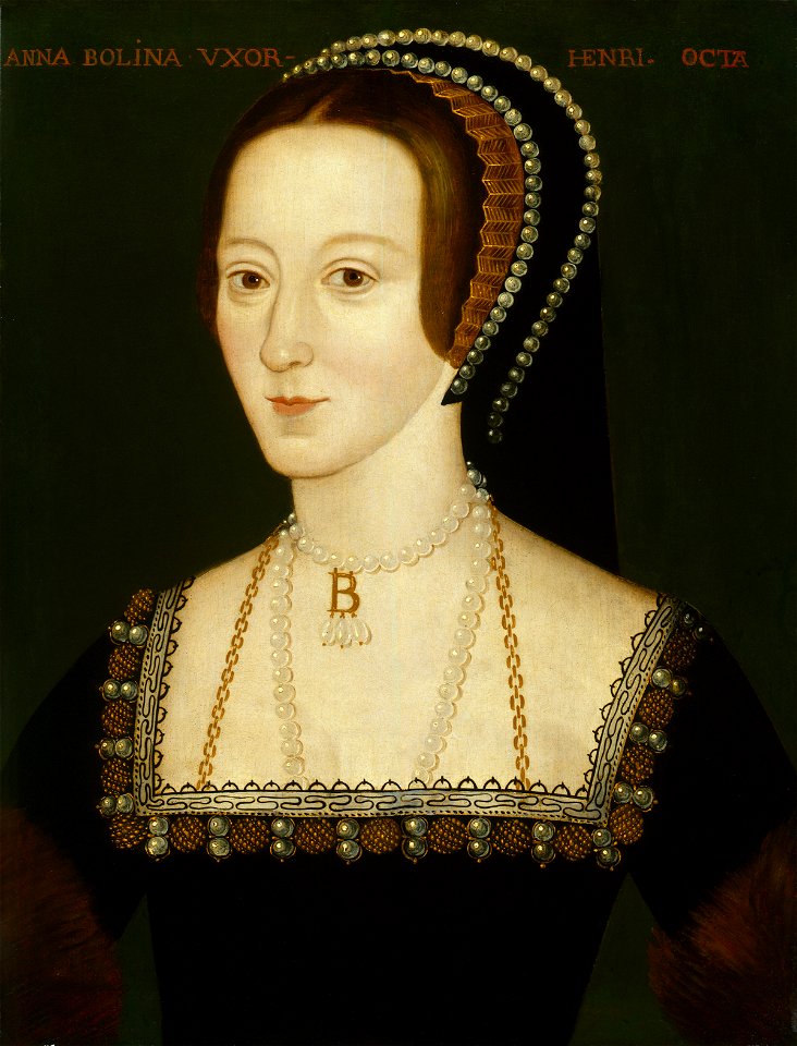 Anne boleyn. Free illustration for personal and commercial use.