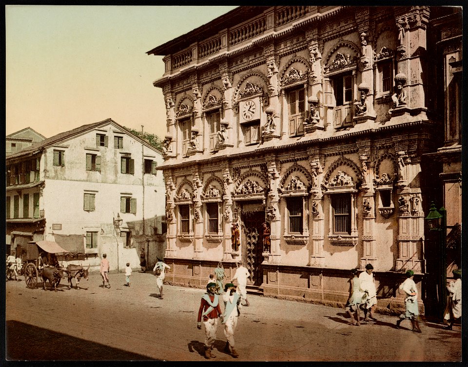 Bombay. Hindoo-temple in the Kalkadevi Road LCCN2017658170
