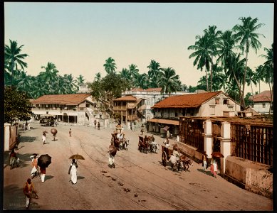 Bombay. Girgaum Road LCCN2017658171