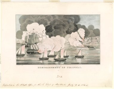 Bombardment of Tripoli LCCN90711989