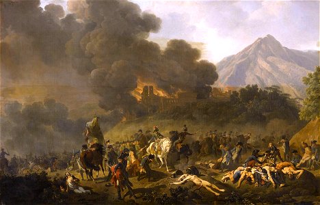 Bonaparte reçoit les prisonniers sur le champ de bataille, 1797