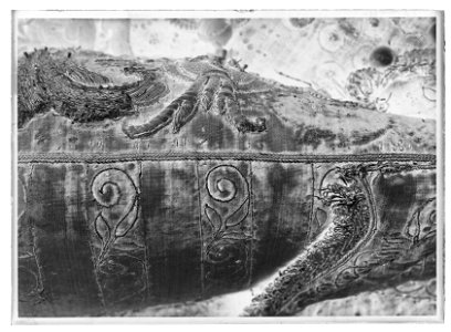 Bomsadel som användes av Gustav II Adolf i slaget vid Lützen 1632 - Livrustkammaren - 26627-negative