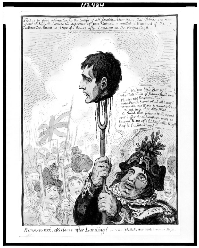 Bonaparte's head