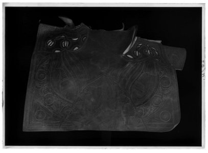 Bomsadel, mexikansk - Livrustkammaren - 43516-negative