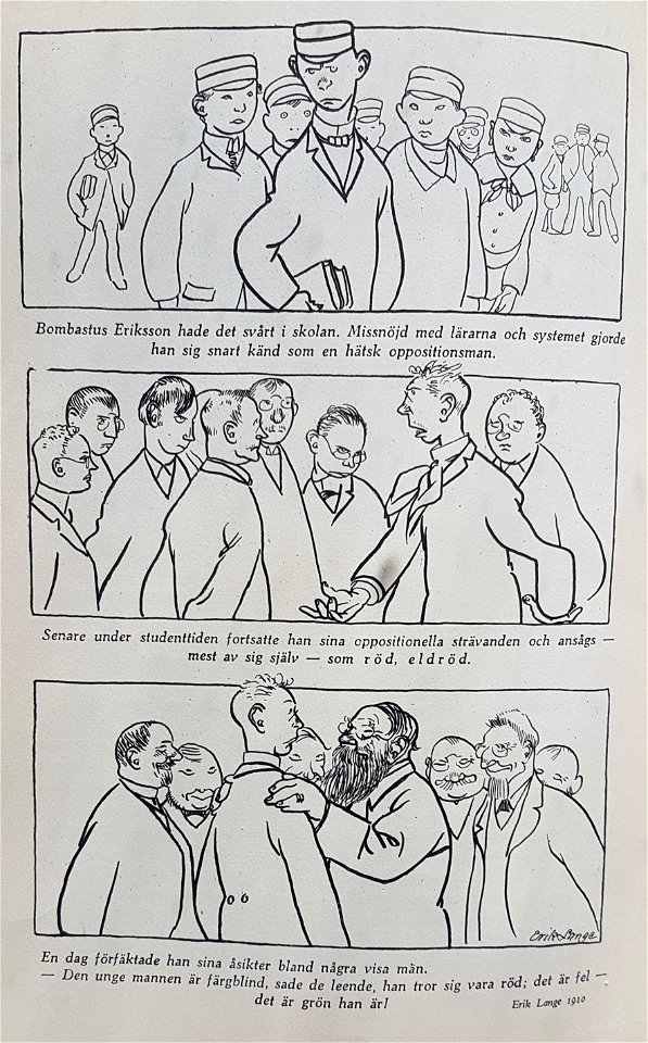Bombastus Eriksson x Erik Lange 1910