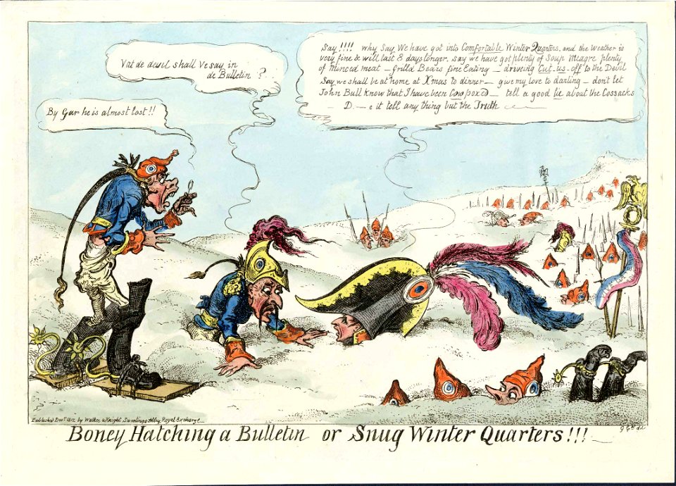 Boney Hatching a Bulletin (NAPOLEON 160)