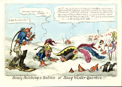 Boney Hatching a Bulletin (NAPOLEON 160)