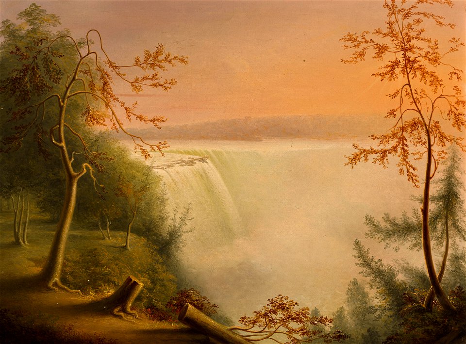 Bonhams - Rembrandt Peale (American, 1778-1860) Niagara Falls 18 x 24in