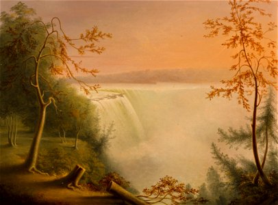 Bonhams - Rembrandt Peale (American, 1778-1860) Niagara Falls 18 x 24in