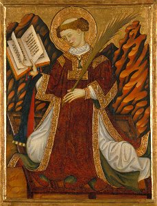 Bonanat Zaortiga - Saint Lawrence - Google Art Project