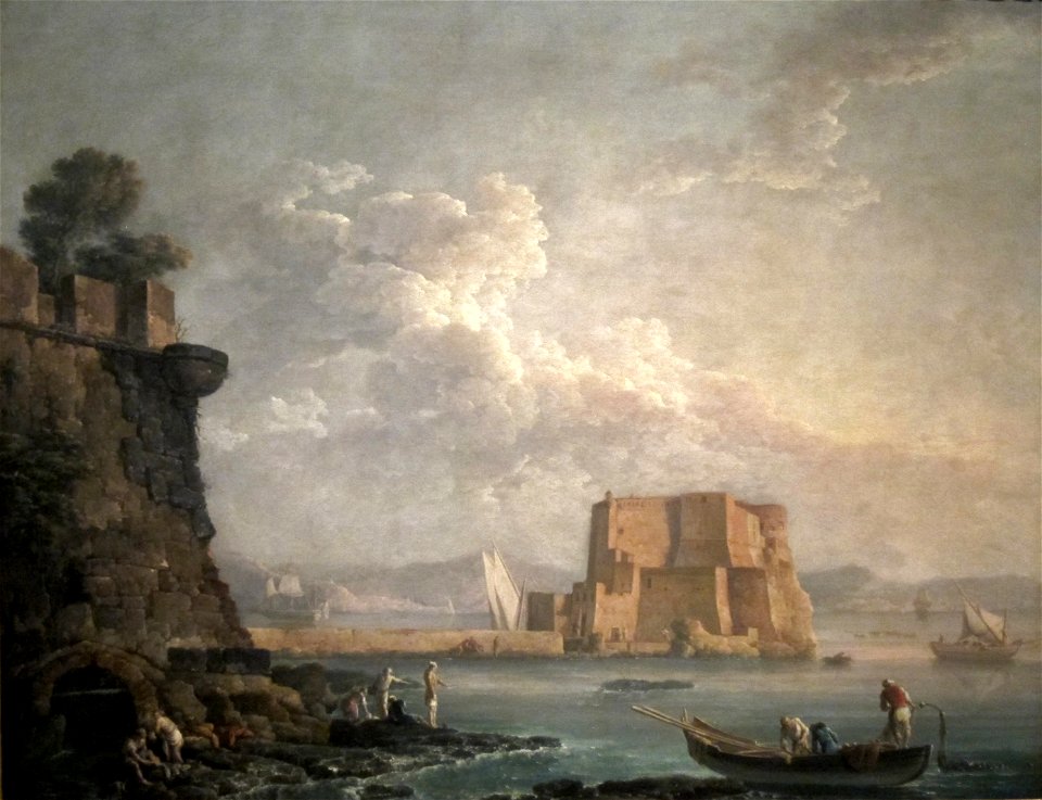Bonavia, Carlo - Castel dell'Ovo, Naples, 1788