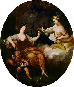 Bon Boullogne - Juno and Flora, 1702