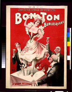 Bon Ton Burlesquers 365 days ahead of them all. LCCN2014635632