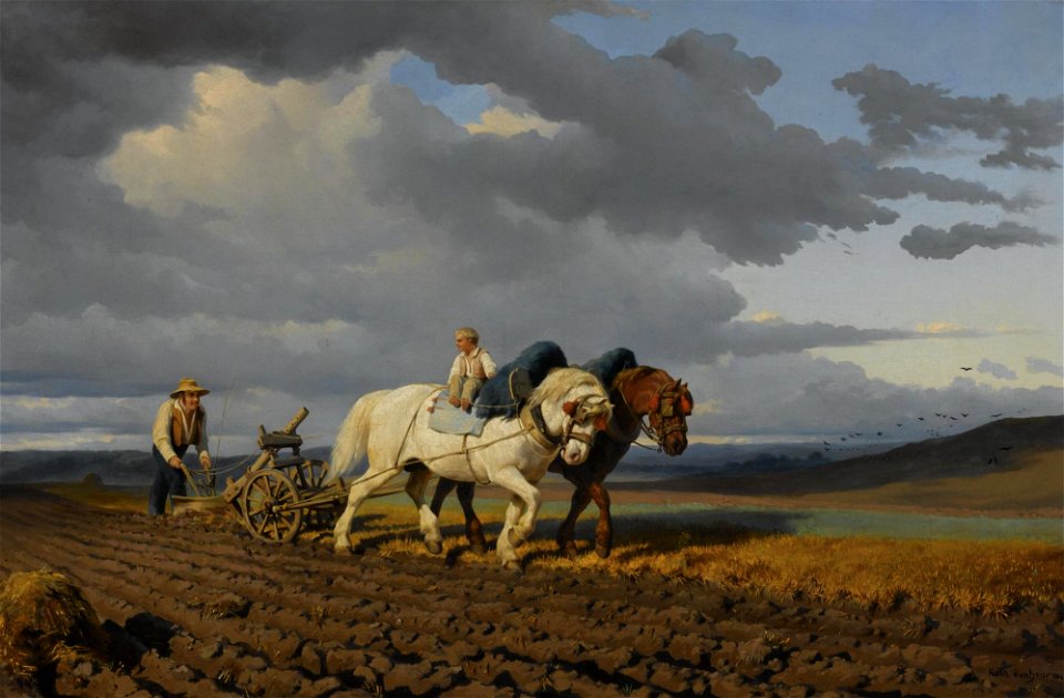 Rosa Bonheur - Le laborage (1844)