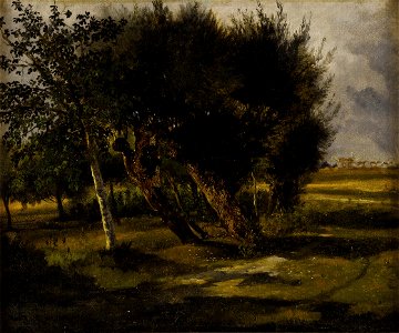 Rosa Bonheur - Les arbres et le chemin