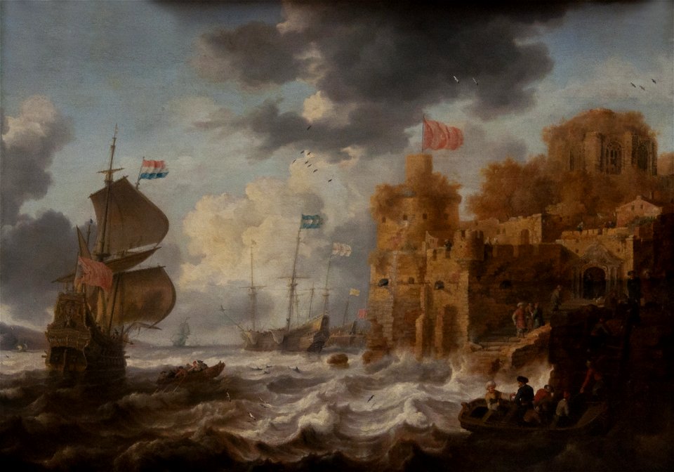 Bonaventura Peeters (1614-1652) - Een Oosterse haven - MSK Brussel 25-02-2011 12-36-49