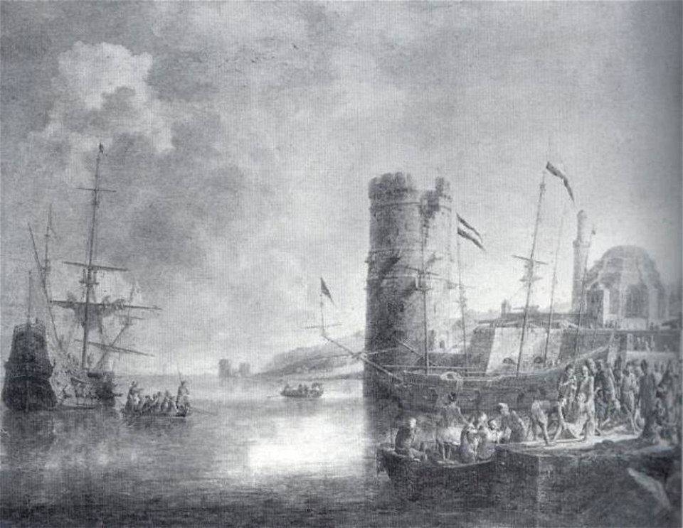 Bonaventura Peeters (I) - Schepen in een zuidelijke haven - GG 1717 - Kunsthistorisches Museum