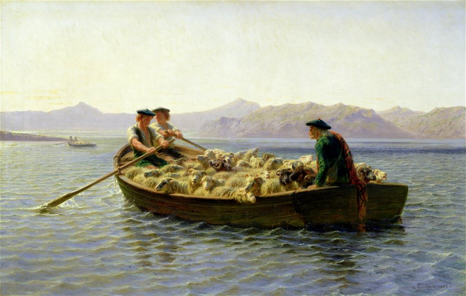Rosa Bonheur - Changement de pâturages