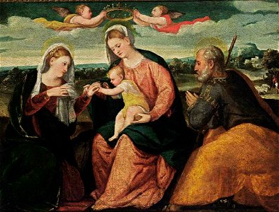 Bonifacio de Pitati - The Mystic Marriage of St Catherine - WGA02423
