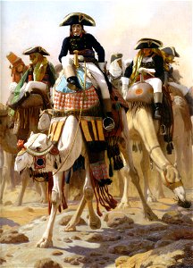 Bonaparte en Egypte. Free illustration for personal and commercial use.