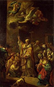 Bon Boullogne - St Nicholas Resuscitates the Children - WGA02937