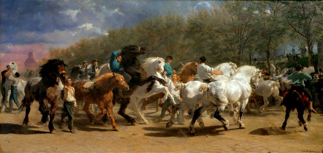 Rosa bonheur horse fair 1835 55FXD