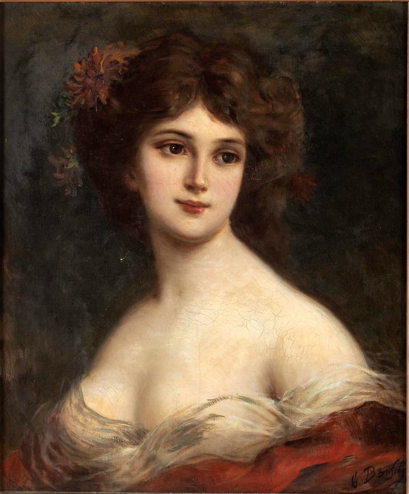 Portrait of a Woman by Gaston Bonfils