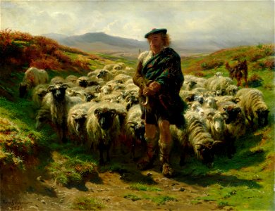 Rosa Bonheur - The Highland Shepherd