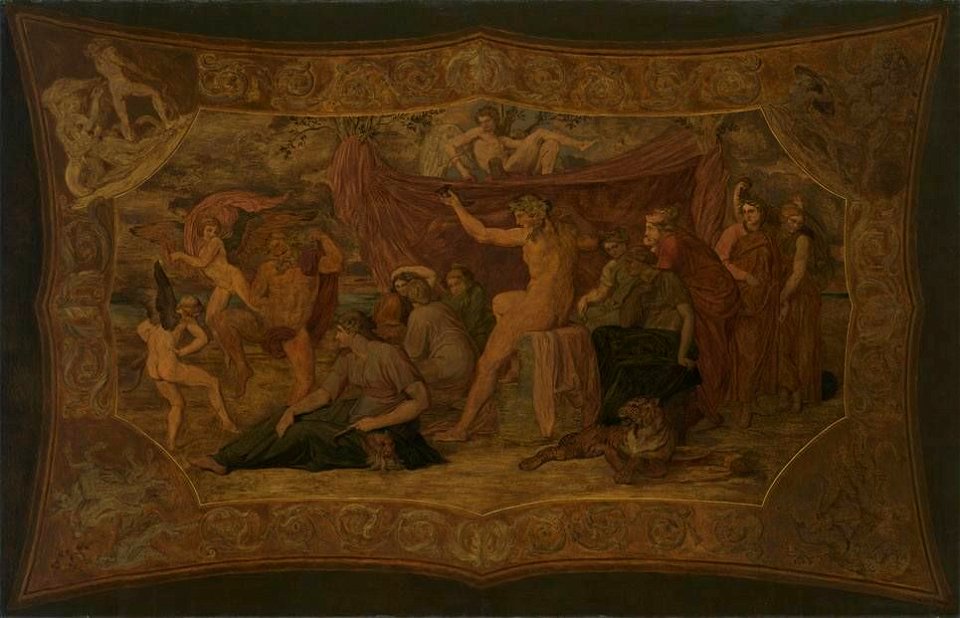 Bonaventura-genelli-bacchus-unter-den-musen