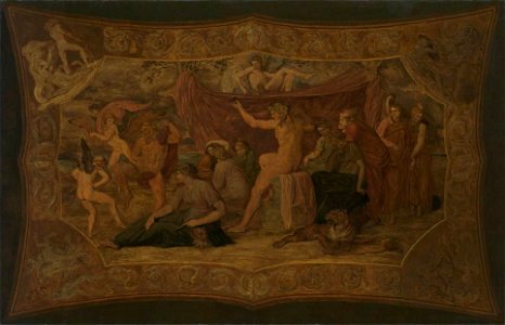 Bonaventura-genelli-bacchus-unter-den-musen