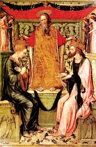 Bonifacio Bembo, Incoronazione di Cristo e della Vergine, c. 1455-1460 Museo Civico Ala Ponzone, Cremona