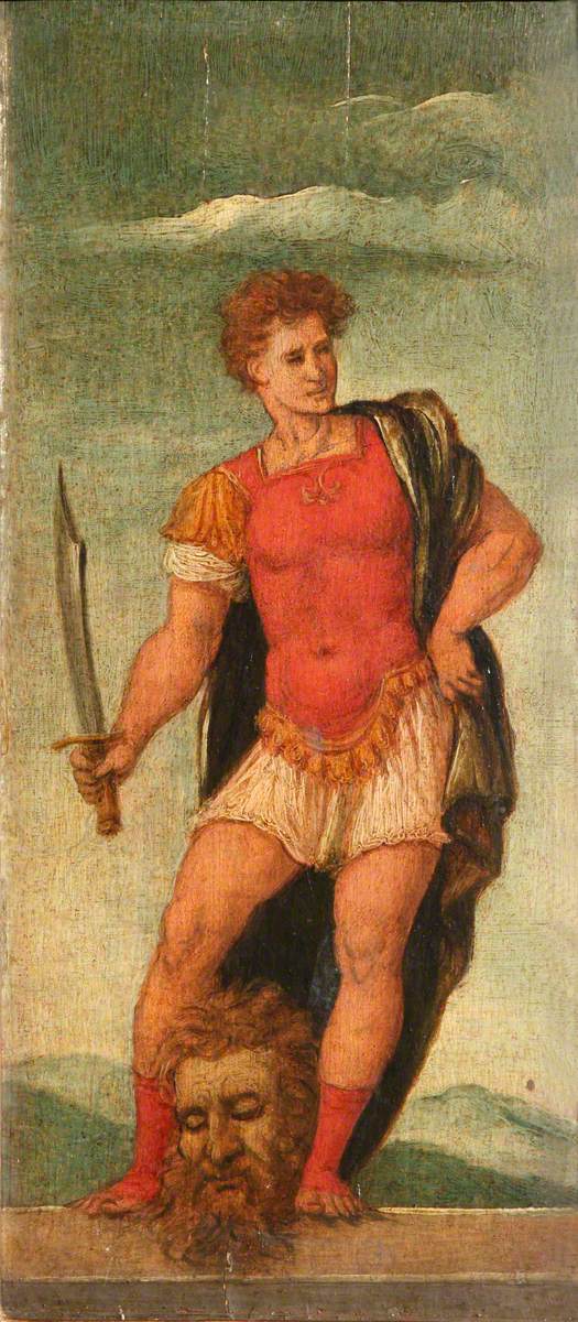 Bonifazio de' Pitati (1487-1553) (style of) - David with the Head of Goliath - 1535141 - National Trust