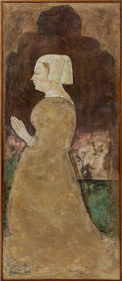 Bonifacio Bembo, Ritratto di Bianca Maria Visconti, Chiesa di Sant’Agostino a Cremona. - копия