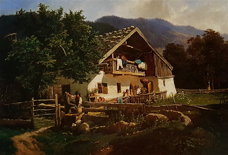 Bondgård i Tyrolen x Leopold Munsch