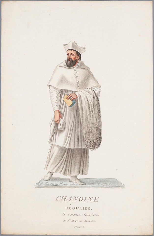 Chanoine régulier de l'anciene congrégation de St. Marc, objectnr A 16421