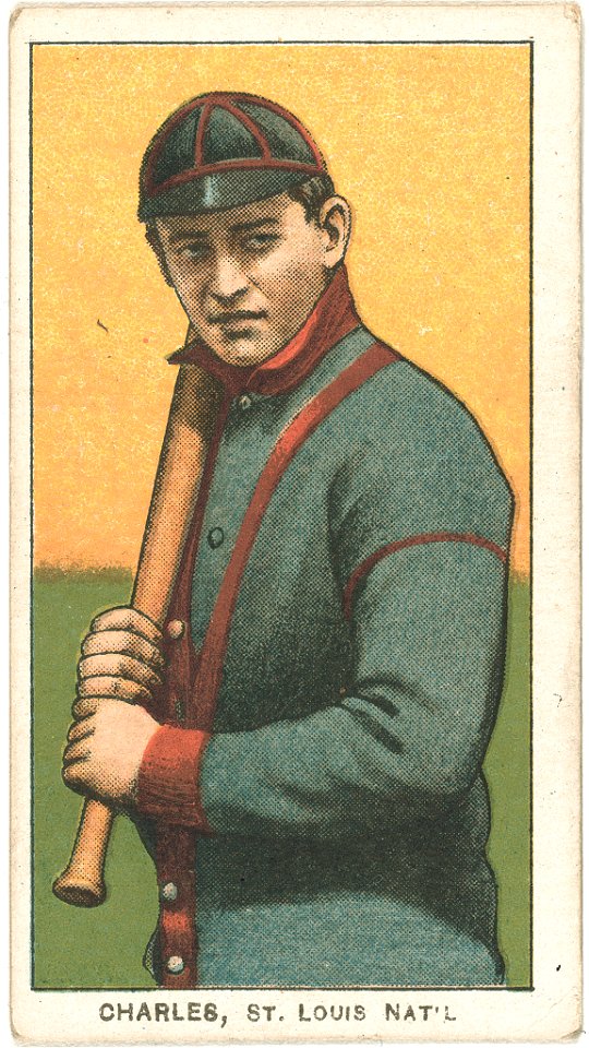 Chappy Charles, St. Louis Cardinals, baseball card portrait LCCN2008676413