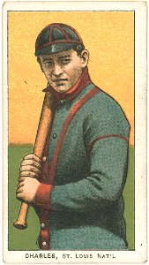 Chappy Charles, St. Louis Cardinals, baseball card portrait LCCN2008676413