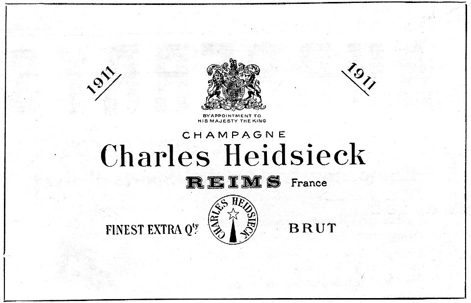 Champagne Charles Heidsieck-1923