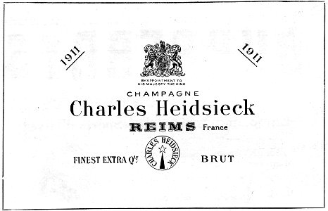 Champagne Charles Heidsieck-1923