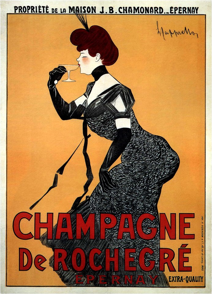 Champagne-De-Rochegre-Leonetto-Cappiello-1910
